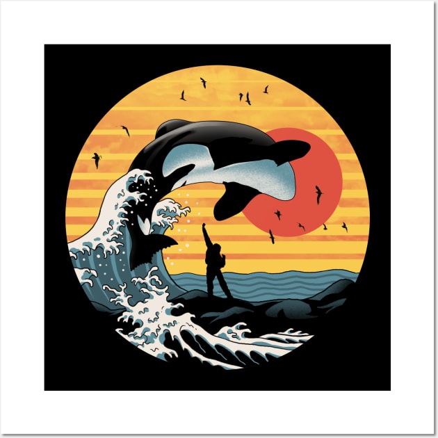 The Great Killer Whale Wall Art by Vincent Trinidad Art